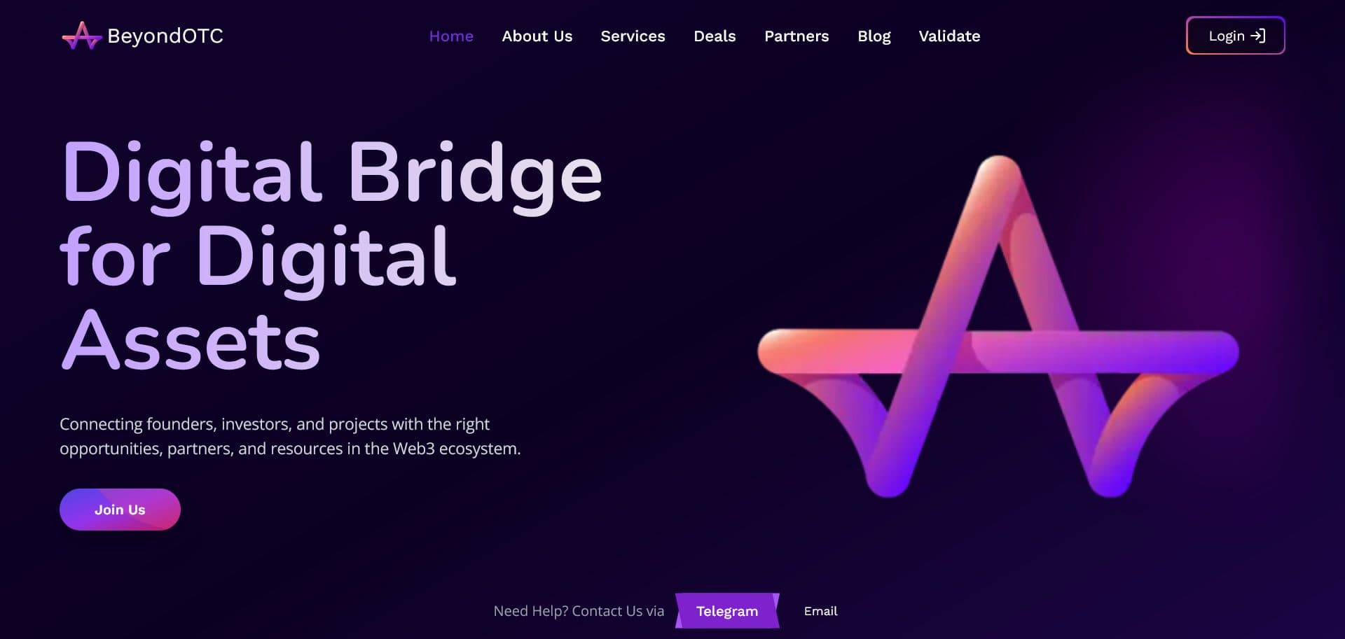 BeyondOTC — Cryptocurrency Platform project screenshot